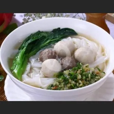 Kwetiau Rebus Bakso